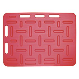 Sertésterelő lap - piros, 94 x 76 cm