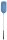Sertésterelő lapát - kék, 107 cm