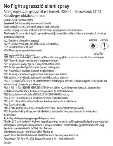 No Fight anti-aggresszió spray