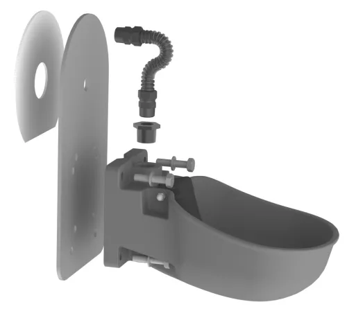 Felfogató hátlap KN50 itatóhoz