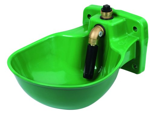 Canexpol K75 csőszelepes önitató - zöld, műanyag, 3/4"