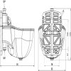 Canexpol K75 csőszelepes önitató - zöld, műanyag, 3/4"