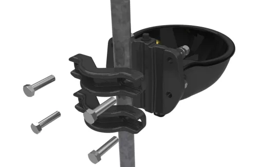 H10 fűthető, csőszelepes önitató - öntöttvas, 24 V, 80 W