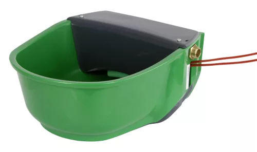 SH30-24-RH fűthető, műanyag úszószelepes itató - 24V, 73 W, csőfűtéssel