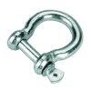 Hajlított O alakú lánctoldószem - horganyzott, 1/4", 6mm-es