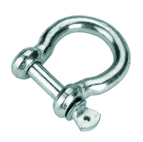 Hajlított O alakú lánctoldószem - horganyzott, 3/8", 10 mm-es
