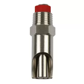   Szopókás sertésitató - inox, hossz: 61 mm, nyomószelep átmérő: 11 mm, 1/2"-1/2"