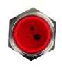 Szopókás sertésitató - inox, hossz: 61 mm, nyomószelep átmérő: 11 mm, 1/2"-1/2"