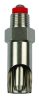 Szopókás sertésitató - inox, hossz: 76 mm, nyomószelep átmérő: 12 mm, 1/2"-3/4"