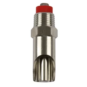   Szopókás sertésitató - inox, hossz: 72 mm, nyomószelep átmérő: 8 mm, 1/2"-1/2"
