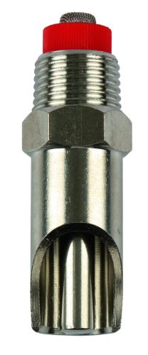 Szopókás sertésitató - inox, hossz: 72 mm, nyomószelep átmérő: 8 mm, 1/2"-1/2", 2 db/csomag