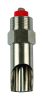 Szopókás sertésitató - inox, hossz: 72 mm, nyomószelep átmérő: 8 mm, 1/2"-1/2", 2 db/csomag