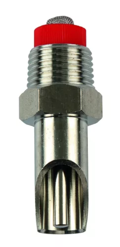 Szopókás sertésitató - inox, hossz: 72 mm, nyomószelep átmérő: 8 mm, 1/2"-1/2", 2 db/csomag