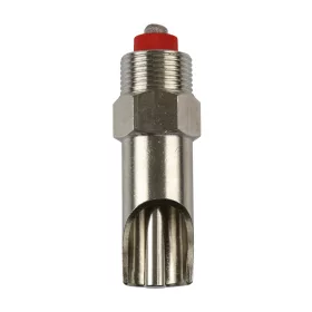   Szopókás sertésitató - inox, hossz: 82 mm, nyomószelep átmérő: 8 mm, 3/4"-3/4"
