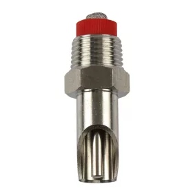   Szopókás sertésitató - inox, hossz: 68 mm, nyomószelep átmérő: 6 mm, 1/2"-3/8"