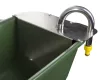 Hosszú itatóvályú úszószeleppel - zöld, műanyag, 1/2", 42 l, 100 cm