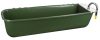 Hosszú itatóvályú úszószeleppel - zöld, műanyag, 1/2", 42 l, 100 cm
