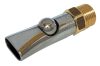 AquaGlobe szopókás itató - inox/réz, hossz: 79 mm, 1/2"-1/2"