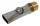 AquaGlobe szopókás itató - inox/réz, hossz: 79 mm, 1/2"-1/2"