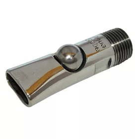   AquaGlobe szopókás itató - inox, hossz: 75 mm, 1/2"-1/2"