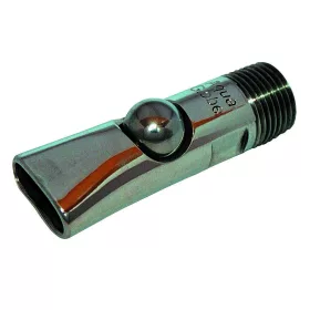   AquaGlobe szopókás itató - inox, hossz: 75 mm, 1/2"-1/2"