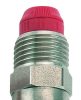 Szopókás sertésitató - inox/réz, hossz: 64 mm, nyomószelep átmérő: 11 mm, 1/2"-1/2"