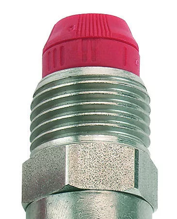 Szopókás sertésitató - inox/réz, hossz: 64 mm, nyomószelep átmérő: 11 mm, 1/2"-1/2"