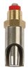 Szopókás sertésitató - inox/réz, hossz: 71 mm, nyomószelep átmérő: 15 mm, 3/4"-3/4"