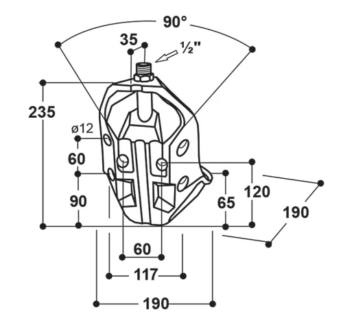 Suevia mod. 370 típusú itató