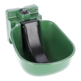 K50 műanyag, nyomónyelves önitató - olivazöld