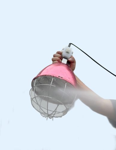 Splash Infralámpa karboncsöves izzóval - IPX7 vízálló, 175W