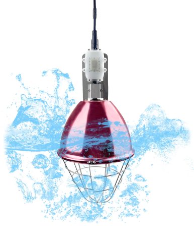 Splash Infralámpa karboncsöves izzóval - IPX7 vízálló, 210W