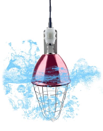 Splash Infralámpa karboncsöves izzóval - IPX7 vízálló, 250W