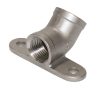 Inox könyök - menet: 1/2"x1/2", szög: 45 fok