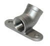 Inox könyök - menet: 1/2"x1/2", szög: 90 fok