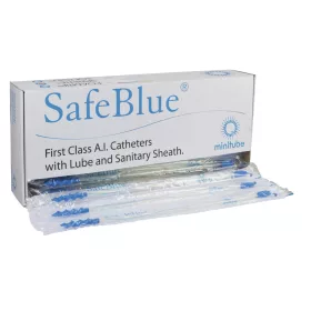 SafeBlue® Spirette szivacsos katéter - 100 db/csomag