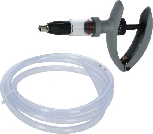 HSW EcoMatic tömegoltó - LL, 10 ml, 0,5 ml adagolásal, műanyag tömlővel