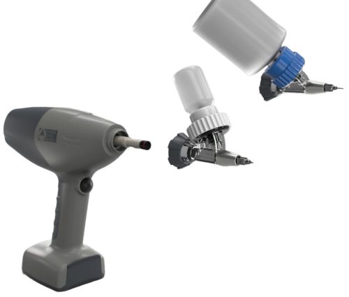 HSW Power-Vacc Pro oltópisztoly - akkumulátorral