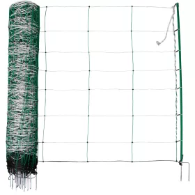   AKO TitanNet villanypásztor háló - zöld, 50 m x 90 cm, egy leszúró tüskével