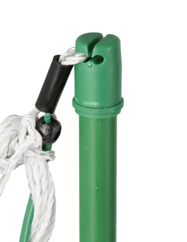 Tartalék karó villanypásztor hálóhoz - zöld, 108 cm, egy leszúró tüskével