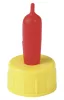 Pet palackra csavarható cumi - átmérő: 25 mm
