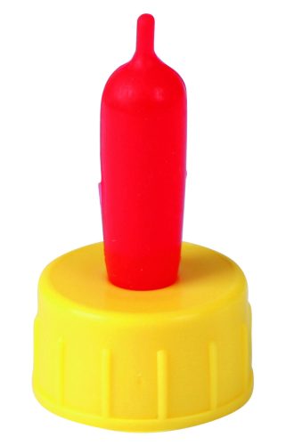 Pet palackra csavarható cumi - átmérő: 25 mm