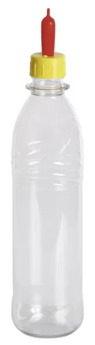 Pet palackra csavarható cumi - átmérő: 25 mm