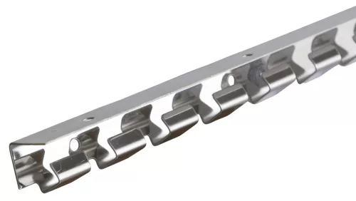 Felfüggesztő kampós sín szalagfüggönyhöz - 100 cm