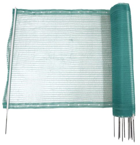 Általános háló - zöld, 80 cm magas, 20 m hosszú, egy leszúrós