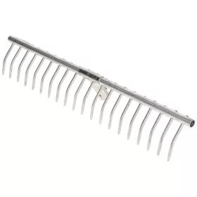   Gereblye - alumínium, 20 fogas, 65 cm széles, nyélfogadó átmérő: 25 mm