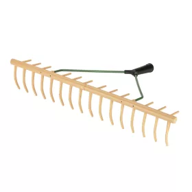   Gereblye - műanyag, kétoldalas, fűgyűjtős, 16 fogas, 64 cm széles, nyélfogadó átmérő: 27mm