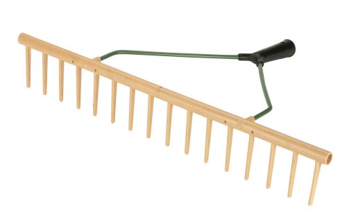 Gereblye - műanyag, 16 fogas, 64 cm széles, nyélfogadó átmérő: 27mm
