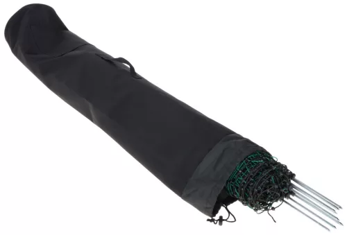 CampingNet háló kempingezéshez - zöld, táskával, 20 m x 80 cm, egytaposós