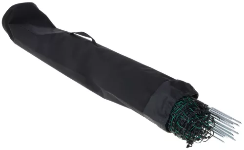 CampingNet háló kempingezéshez - zöld, táskával, 20 m x 80 cm, kéttaposós